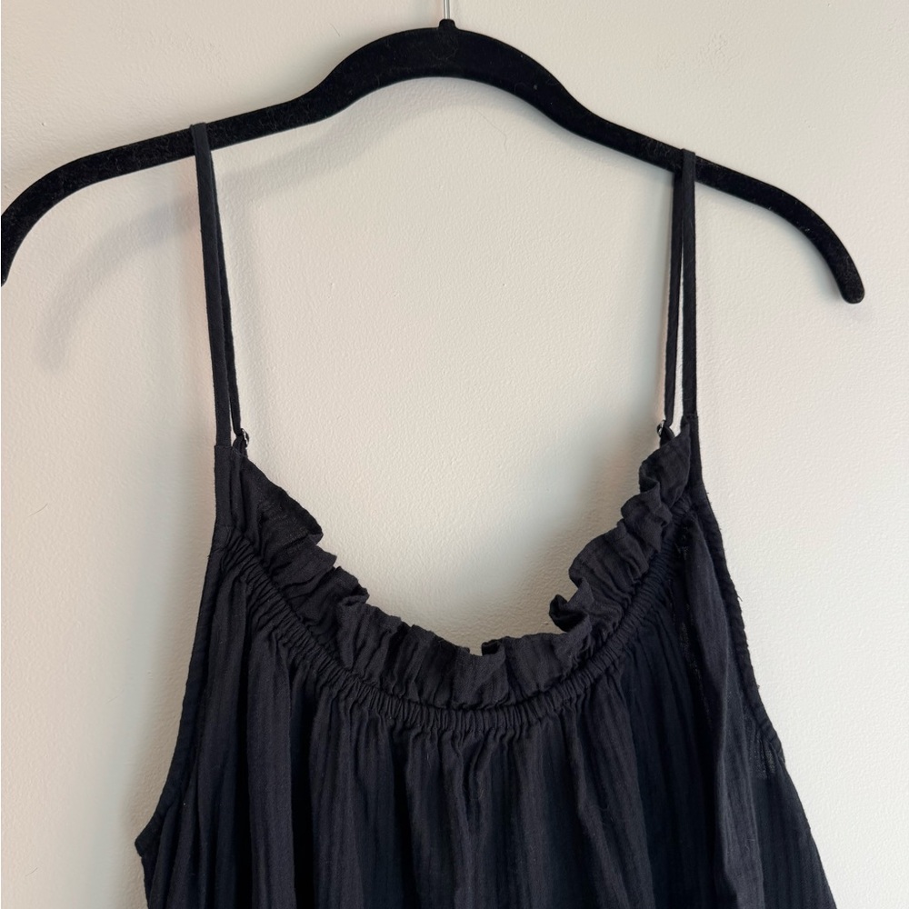 J. Crew Ruffle Beach Dress size M-L - Picture 4 of 7